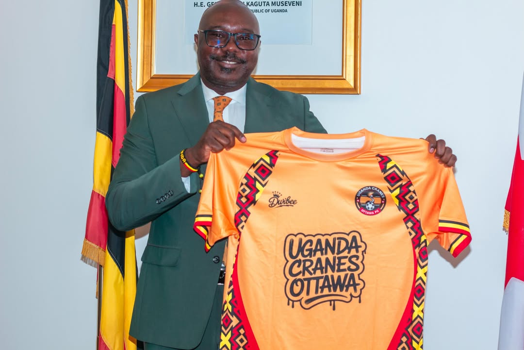 Uganda Cranes Ottawa FC visits Ambassador Allan Kajik — image 1